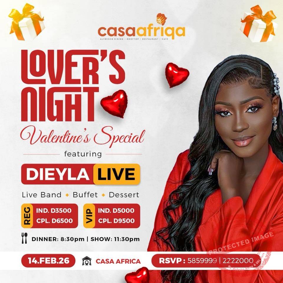 Private: Lover's Night Valentine's Special at Casa Afriqa